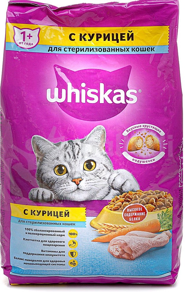 Корм для котов сухой